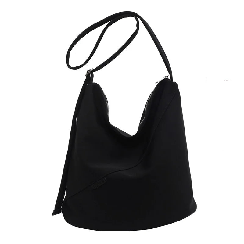 Large Capacity Women's Nylon Shoulder Bag Casual Vintage Crossbody