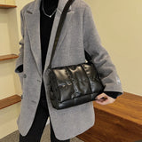 Large Capacity Totes Women Shoulder Bag Quilted Shopper Bag