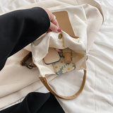 Large Capacity Tote Bag for Women Casual, Canvas Shopping Shoulder Messenger