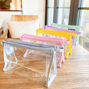 Large Transparent Makeup Bag Pencil Case School Stationery Storage