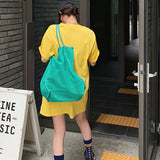 Large Capacity Mesh Shoulder Bag Transparent Tote Women Handbag