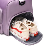 Large Capacity Gym Bag with Shoe Compartment and Wet/Dry Separation