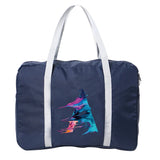 Large Capacity Travel Bag Folding Letter Print Weekend Bag