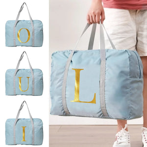 Large Capacity Travel Bag Hand Luggage Tote Folding For Lady Men