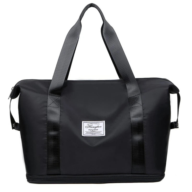 Large Capacity Lightweight Travel Bag Gym Bag Wet & Dry Separation Bag