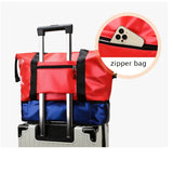 Large Capacity Travel Bags Female Male Portable Folding Bag Travel Waterproof Ox