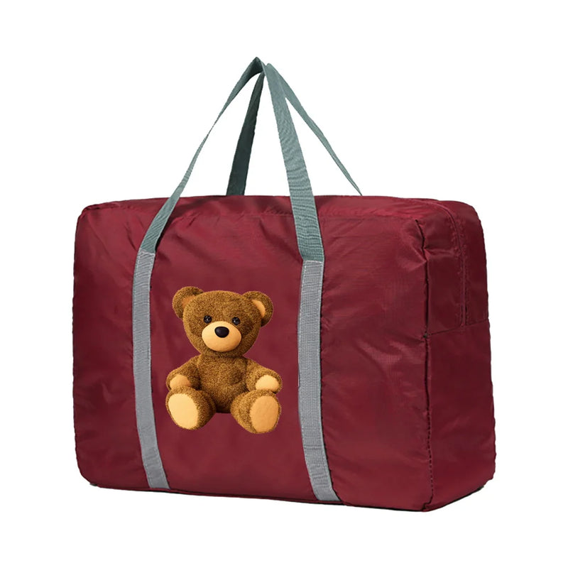 Large Capacity Travel Bags Clothing Storage Bags Foldable Luggage Handbag