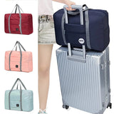 Large Capacity Travel Bags Avocado Print Organize Storage Luggage Handbag