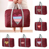 Large Capacity Travel Bags Love Series Tote Duffle Weekend Bag