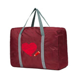 Large Capacity Travel Bags Love Series Tote Duffle Weekend Bag
