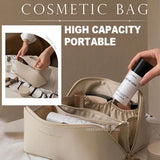 Large Capacity Travel Cosmetic Bag Multifunction Toiletries Organizer