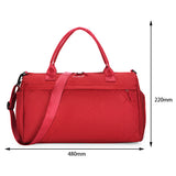 Large Capacity Duffel Bag Gym Sports Yoga Storage Wet Dry Shoulder Tote