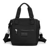 Waterproof Nylon Women Shoulder Messenger Bag with Zipper Pocket
