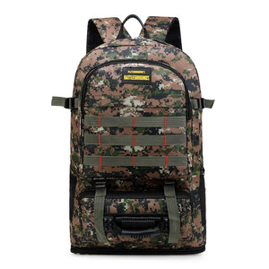 Large Capacity Camo Travel Knapsack Waterproof Multi-Pockets