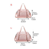 Large Capacity Travel Tote Folding Weekender Duffle Bag