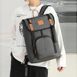 Large Capacity USB Charging Backpack Men Business Laptop Bag Student School Bag
