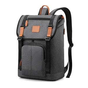 Large Capacity USB Charging Backpack Men Business Laptop Bag Student School Bag