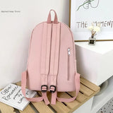 Large Capacity Travel Backpack Nylon Waterproof Student School Bag