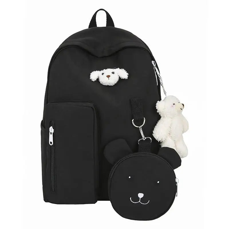 Large Capacity Travel Backpack Nylon Waterproof Student School Bag