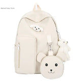 Large Capacity Travel Backpack Nylon Waterproof Student School Bag