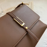 Large Capacity Vintage Shoulder Bag Women PU Leather Ladies Crossbody