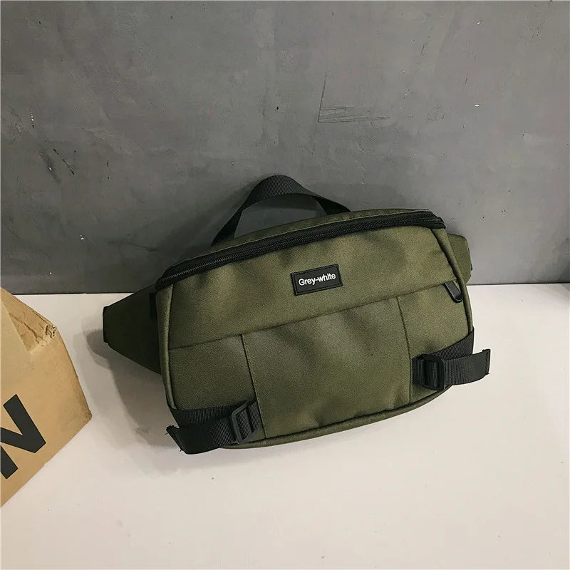 Large Capacity Waist Bag Fanny Pack Unisex Chest Bags Hip Hop Waist Packs