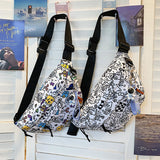 Large Capacity Nylon Waist Bag Fanny Pack for Men and Women