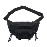 Large Capacity Canvas Waist Bag Unisex Fanny Pack Streetwear Chest Bags