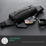 Large Capacity Waist Bags Unisex Shoulder Bags Phone Pouch for Outdoor Travel