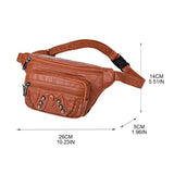 Women's Large Capacity Waist Packs Fanny Belt Bag