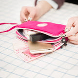 Large Capacity Women's Long Wallet Clutch Mobile Phone Bag Coin Purse