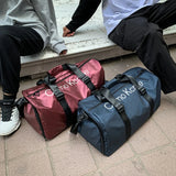 Large Capacity Waterproof Gym Bag Hand-Carrying Travel Luggage Bag
