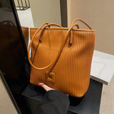 Large Capacity Western Style Shoulder Bags For Women PU Leather Handbags