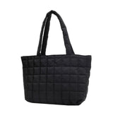 Winter Shoulder Bag Solid Nylon Handbags Casual Tote Bags For Women