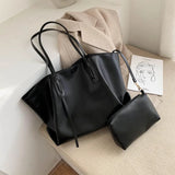 Large-Capacity Women Casual Canvas Shoulder Bag