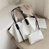 Large-Capacity Women Casual Canvas Shoulder Bag