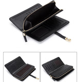 Large Capacity Leather Wallet Clutch Bag Women's Handbags