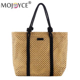 Summer Beach Woven Straw Tote Shoulder Bag Large Capacity Women Handbag