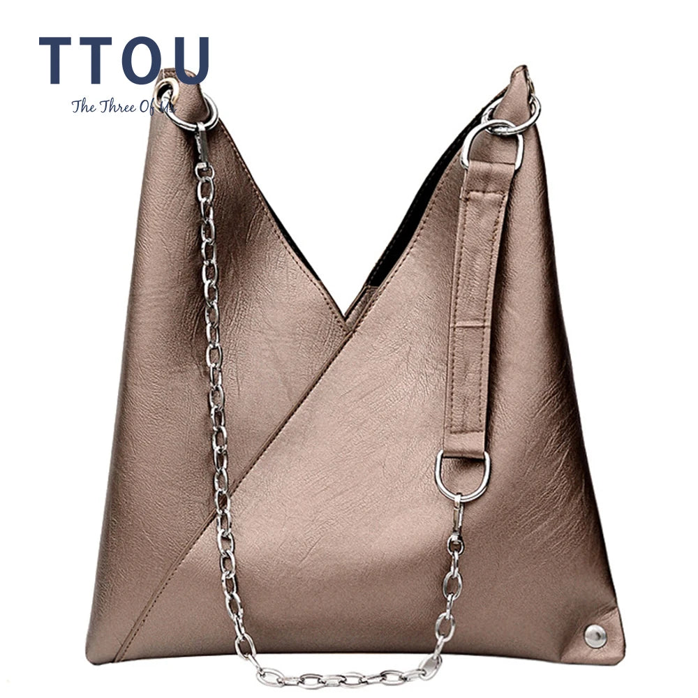 Vintage Shoulder Bags Women Tote Bag Large Capacity Ladies Handbag