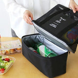 Large Capacity Women Mesh Transparent Bag Double-layer Heat Preservation