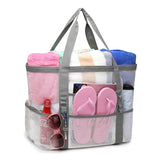 Large Capacity Women Mesh Transparent Beach Bag
