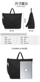 Large Capacity Nylon Crossbody Tote Handbag
