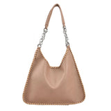 Large Capacity Women PU Leather Shoulder Bags Chains Handbags