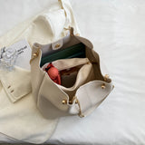Large Capacity Women Pu Leather Handbags High Ladies Big Chain Shoulder Travel B