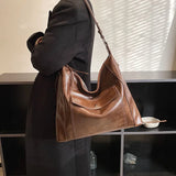 Large Capacity Women Pu Leather Handbags High Ladies Big Shoulder Tote Messenger