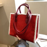 Large Capacity Women Pu Leather Handbags High Ladies Shoulder Messenger Bags Cas