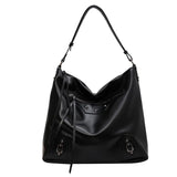 Large Capacity Women Pu Leather Handbags Tote Bags High Ladies Big Shoulder Mess