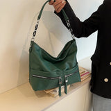 High Capacity Women Leather Handbags Tote Bags Ladies Shoulder Messenger Bags