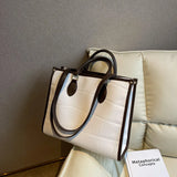 Large Capacity Women Pu Leather Handbags Tote Bags High Ladies Shoulder Messenge