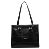 Large Capacity Women Pu Leather Handbags Tote Bags High Ladies Shoulder Messenge